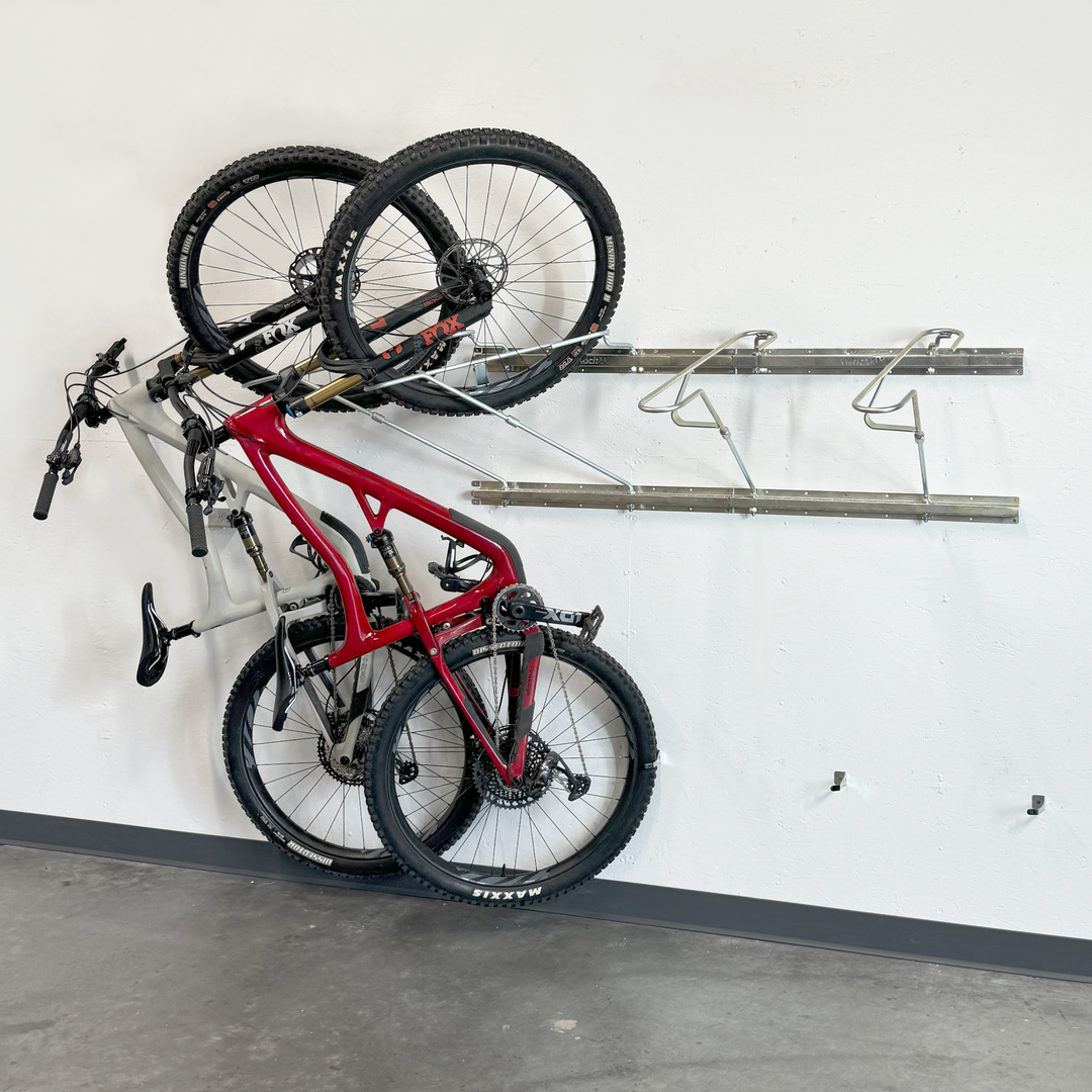 Tilt & Pivot Rack Garage Bike Rack